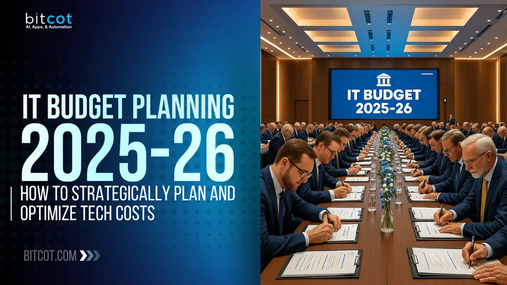 IT Budget Planning 2025-26