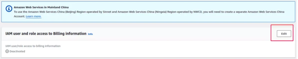 Root Account Configuration