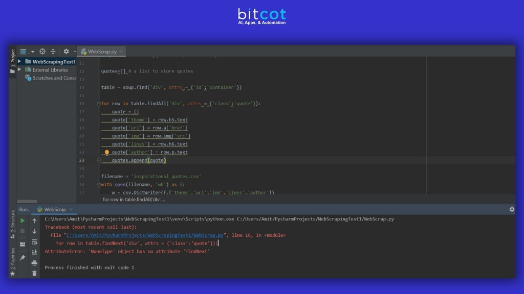Beautiful Soup (Python)