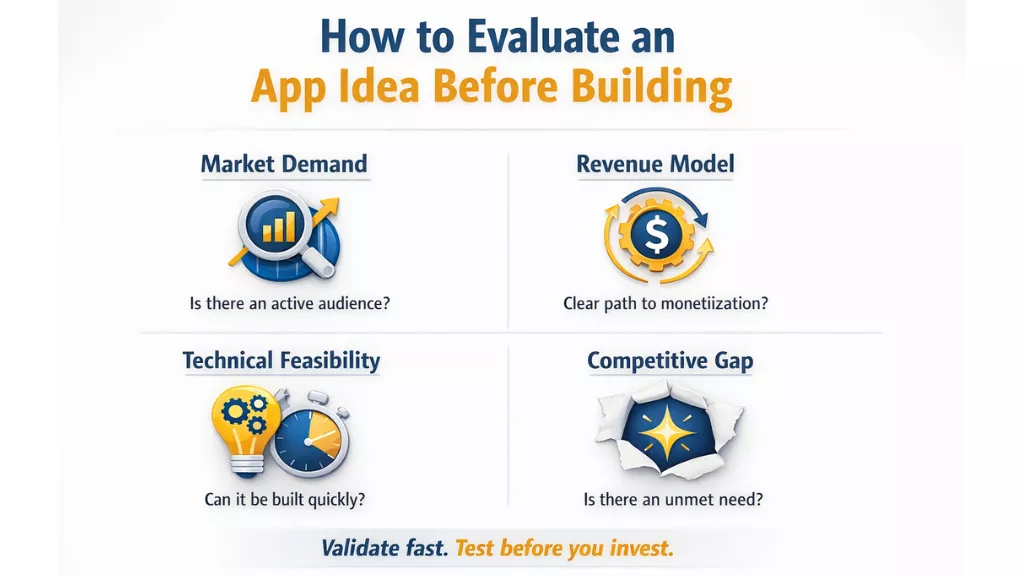 How to Evaluate an App Idea Before Building
