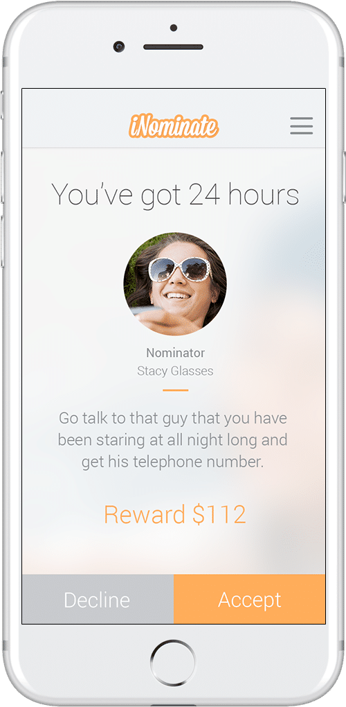 iNominate List Screen Four