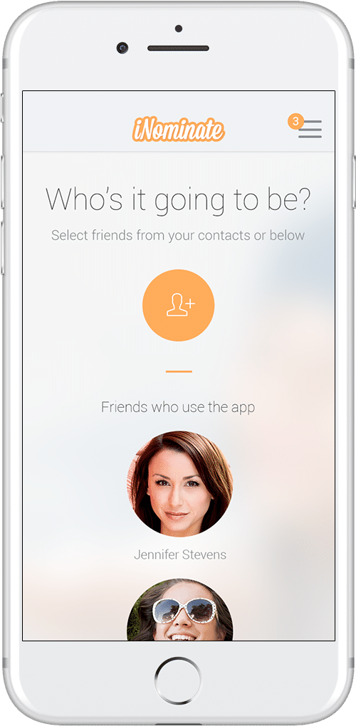 iNominate List Screen One