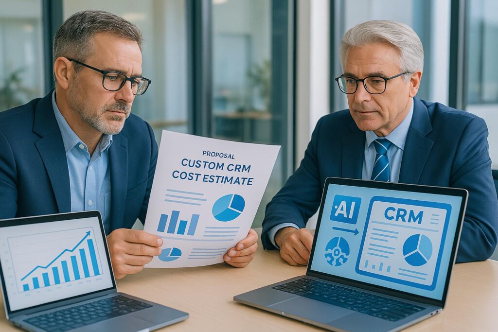custom crm cost