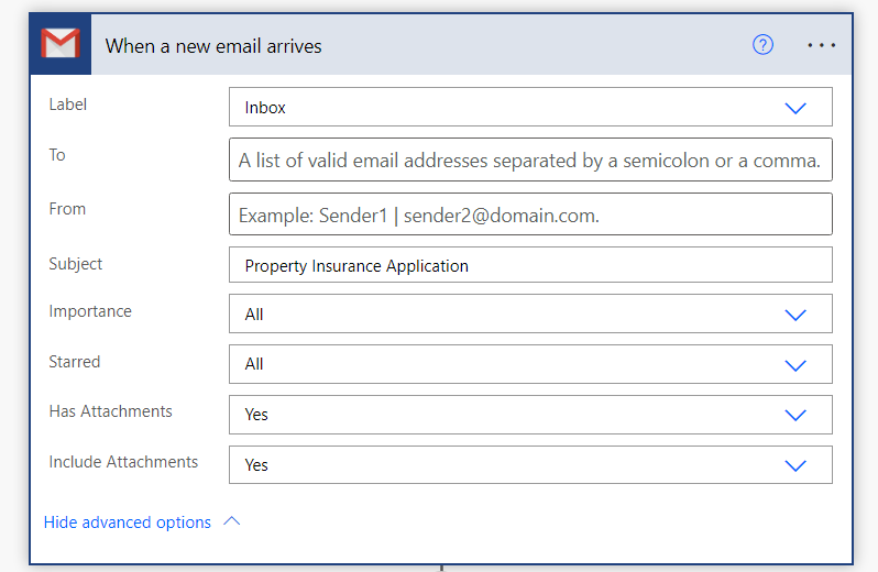 new email