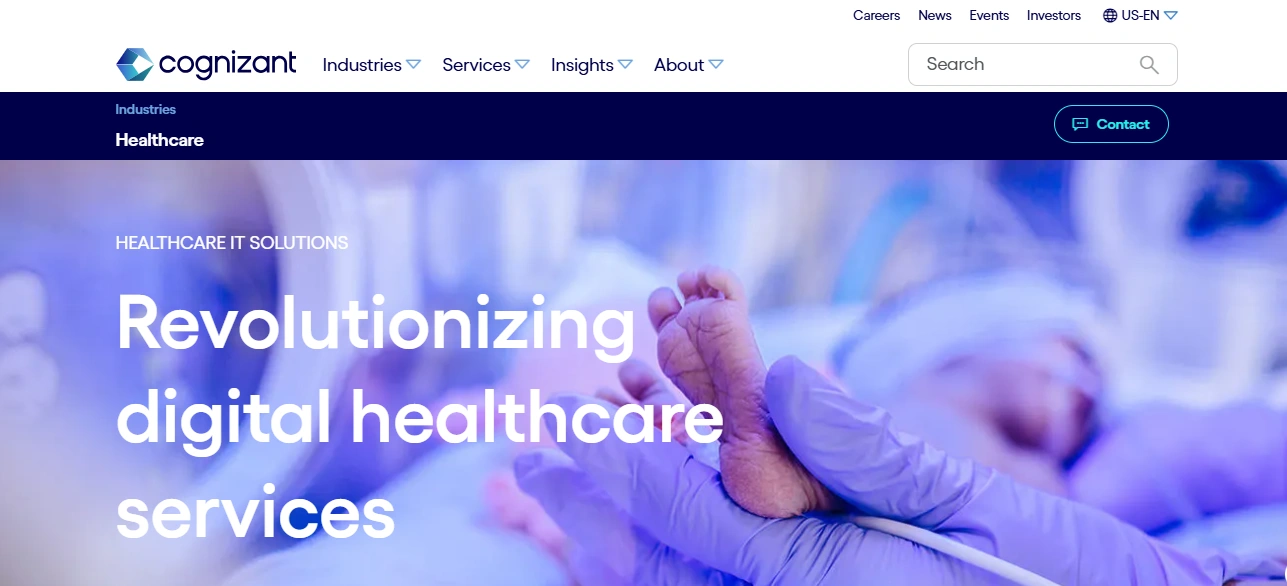 BitCot AI web & mobile app company in San Diego USA Cognizant Health Care