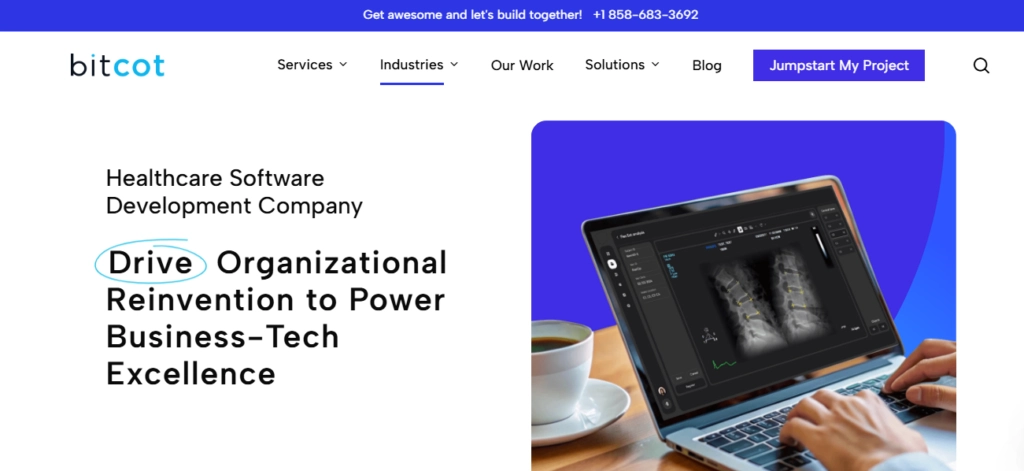 BitCot AI web & mobile app company in San Diego USA healthcare software bitcot
