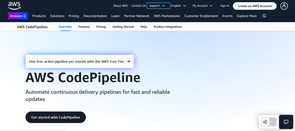 aws codepipeline