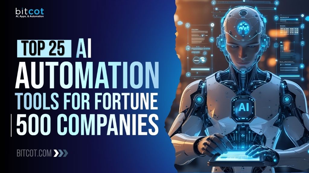 Top 25 AI Automation Tools for Fortune 500 Companies