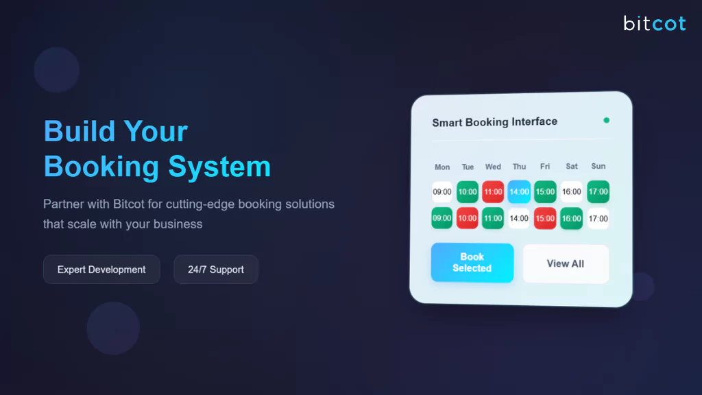 Bitcot Solutions for Online Booking and Reservations
