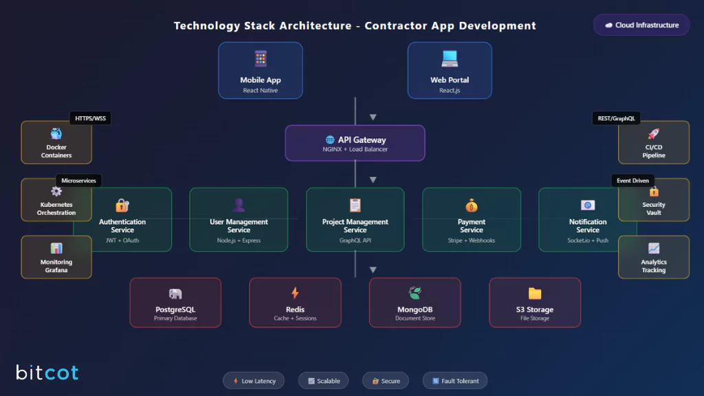 Contractor App Development