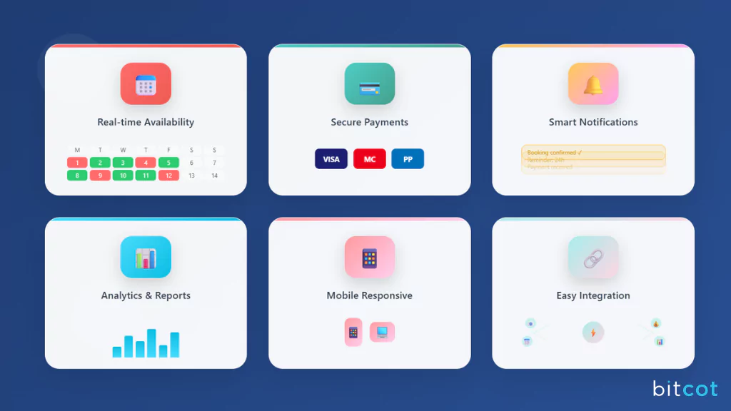 Key Features of an Online Booking System