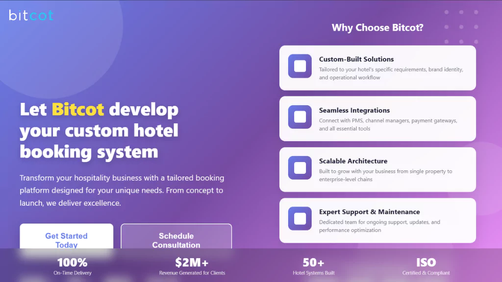 Build Your Custom Hotel Booking System