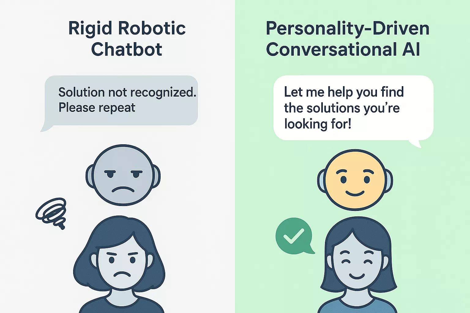 Traditional vs. Personality-Driven Chatbots