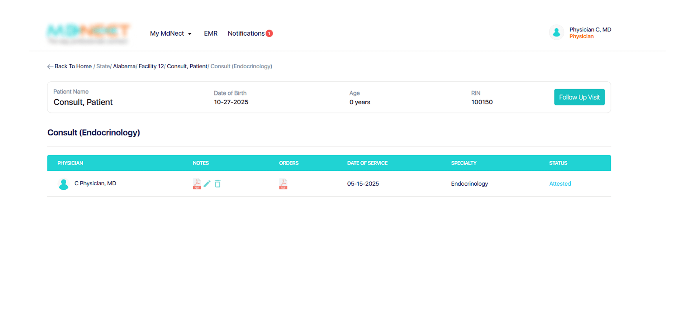 mdNect Healthcare Slider 305