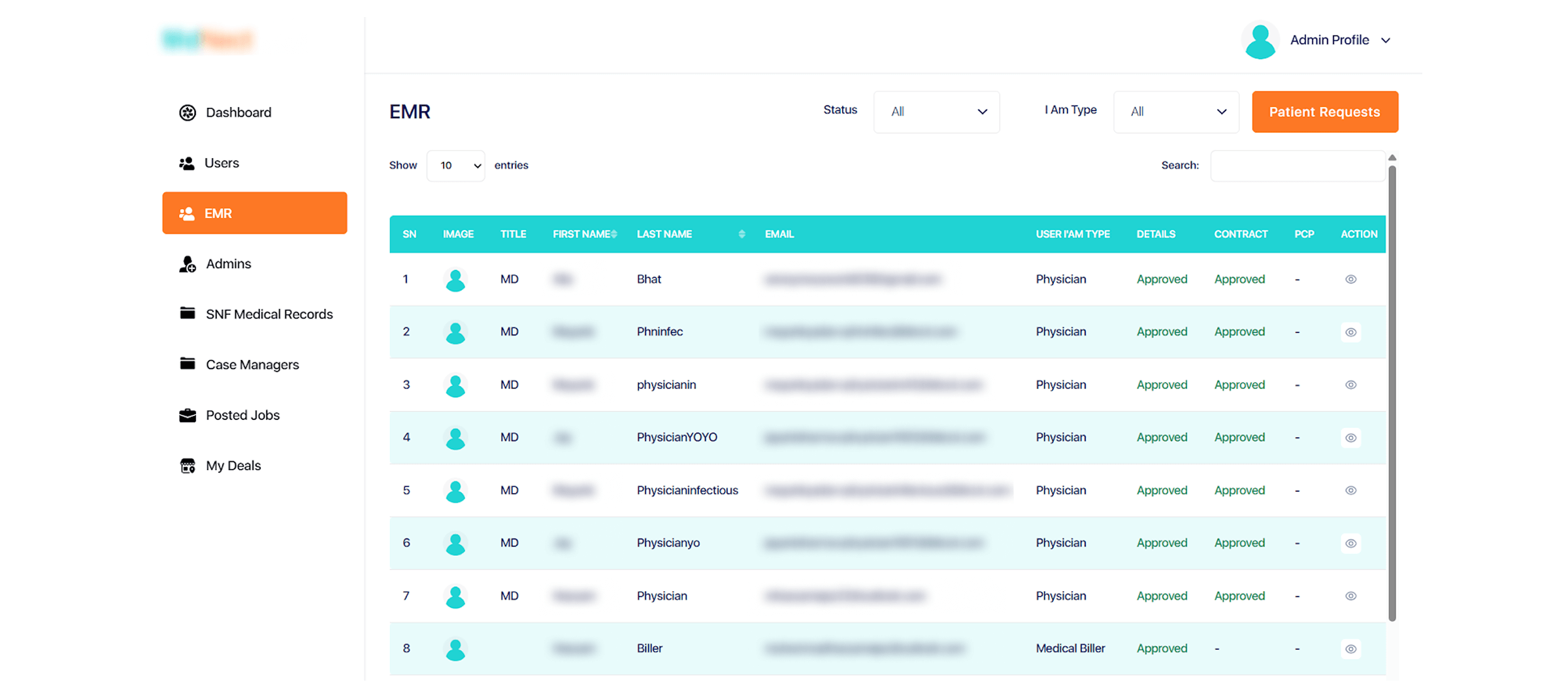 mdNect Healthcare Slider 502