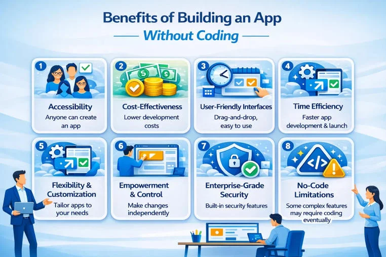 Benefits of Building an App Without Coding