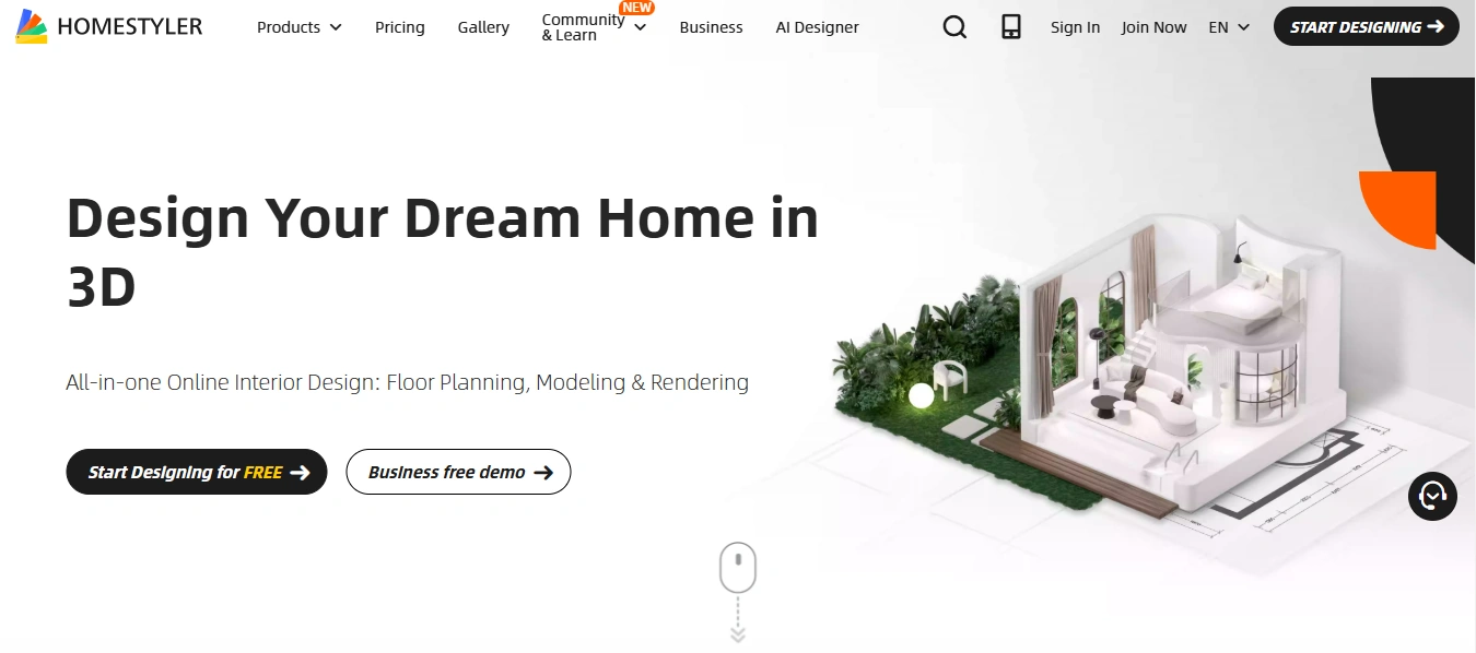 BitCot AI web & mobile app company in San Diego USA HomeStyler