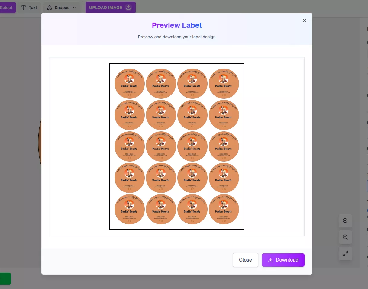 The Final Look Preview & Export
