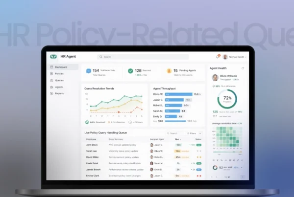 HR Automation and Policy-Related Query Handling Using Multi-Agent Coordination with LangGraph Agents
