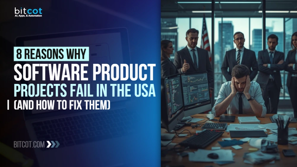Reasons Why Software Product Projects Fail
