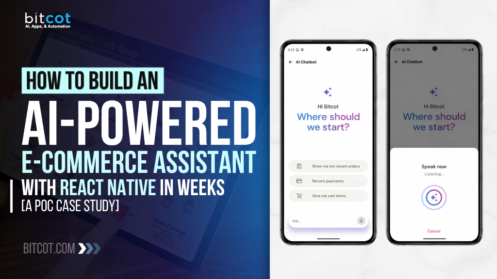 Building AI-powered eCommerce assistant with React Native