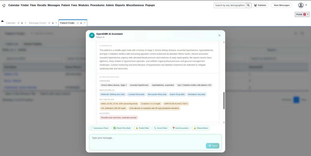 Full Patient Visit Timeline at a Glance