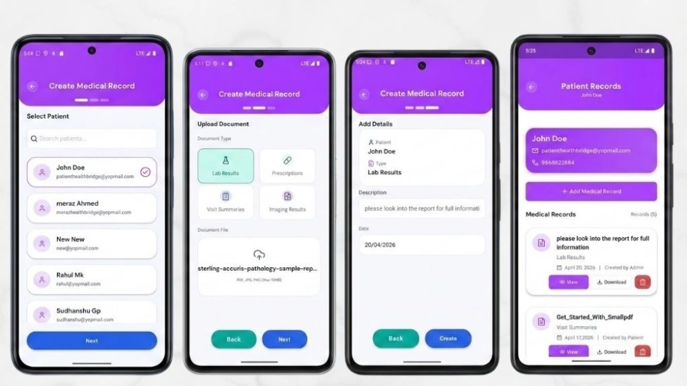 Real-time schedule availability engine showing live appointment slots in patient portal