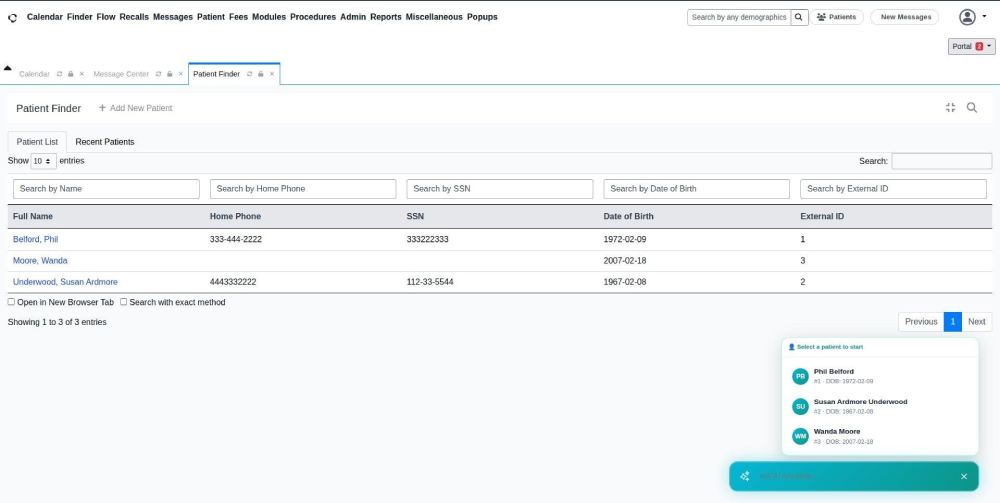 Selecting the Right Patient to Work With