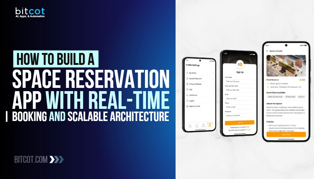 Space Reservation App Development Services