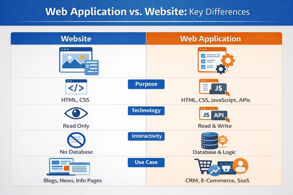 Web Application vs. Website