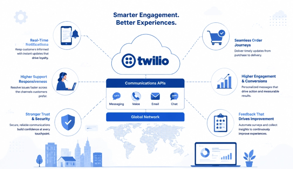Smarter engagement, better experiences infographic
