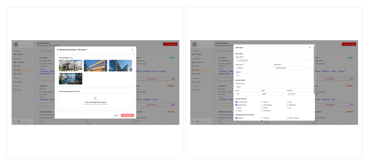 User & Space Oversight
