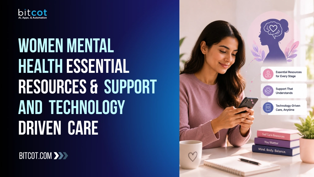 Women's Mental Health: Essential Resources & Support and Technology-Driven Care