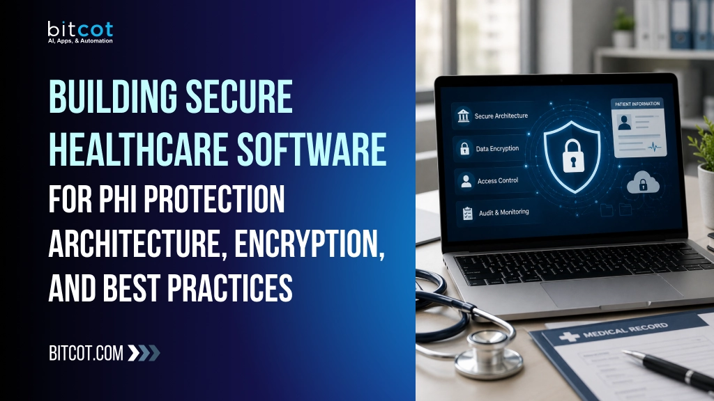 Building Secure Healthcare Software for PHI Protection: Architecture, Encryption, and Best Practices