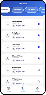 MedPro Trauma Contacts