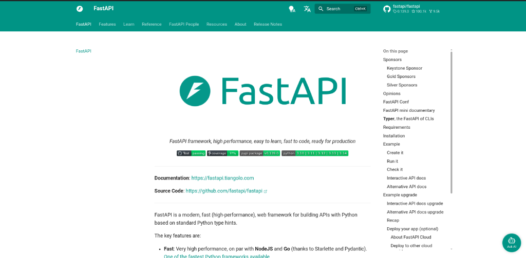 fast api new