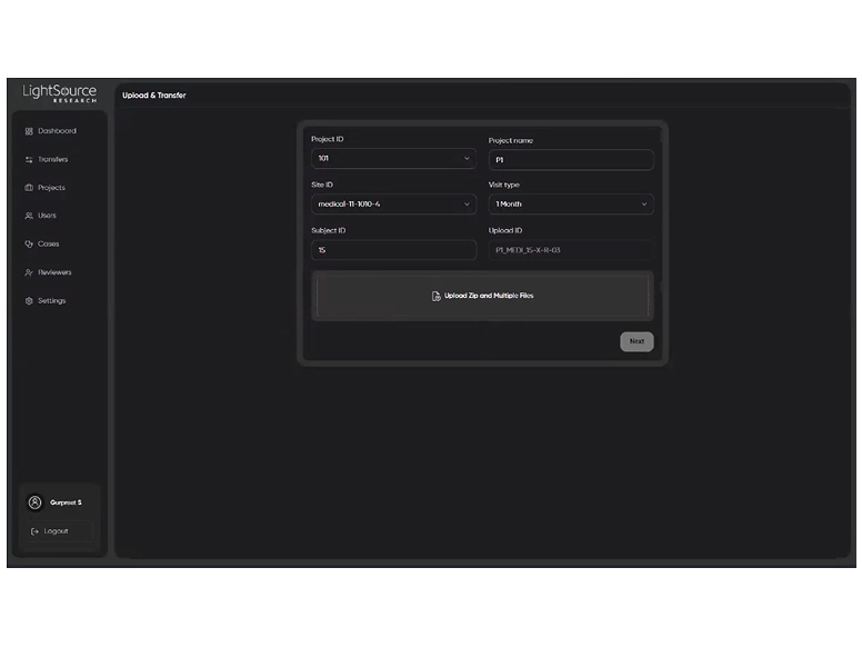 medical structured upload