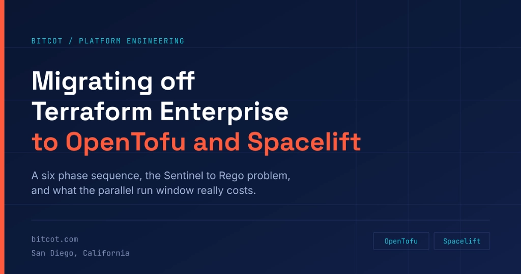 Migrating off Terraform Enterprise to OpenTofu and Spacelift