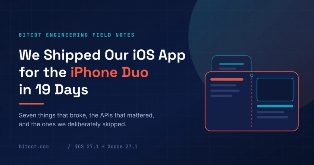 upgraded production ios app iphone duo 19 days everything that broke